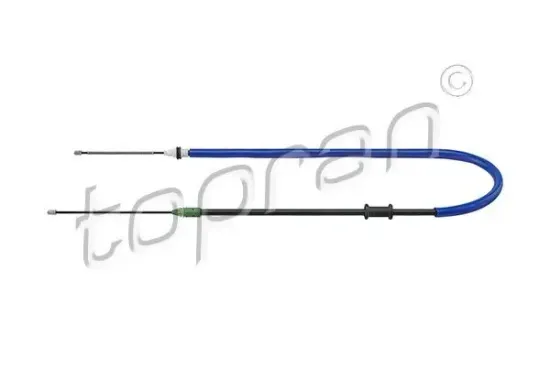 Seilzug, Feststellbremse hinten rechts TOPRAN 700 933 Bild Seilzug, Feststellbremse hinten rechts TOPRAN 700 933