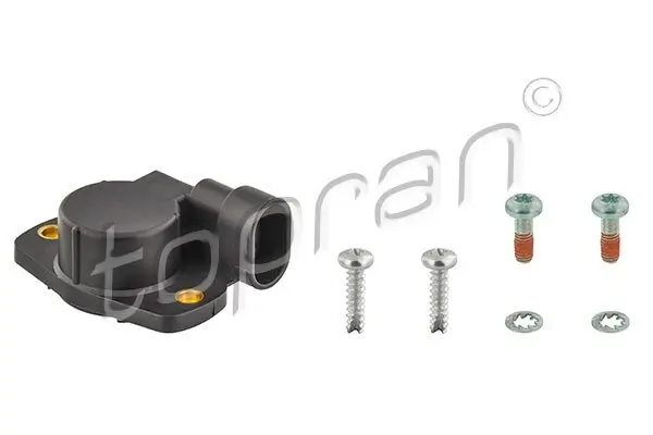 Sensor, Drosselklappenstellung Drosselklappengehäuse TOPRAN 721 626