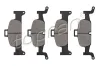 Bremsbelagsatz, Scheibenbremse Vorderachse TOPRAN 624 502