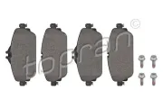 Bremsbelagsatz, Scheibenbremse Vorderachse TOPRAN 409 261