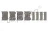 Bremsbelagsatz, Scheibenbremse Vorderachse TOPRAN 409 689