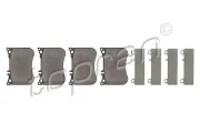 Bremsbelagsatz, Scheibenbremse Vorderachse TOPRAN 409 689