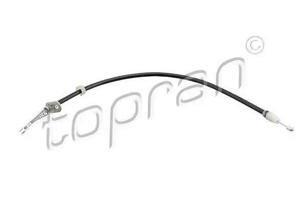 Seilzug, Feststellbremse hinten rechts hinten links TOPRAN 631 753