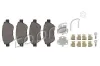 Bremsbelagsatz, Scheibenbremse Vorderachse TOPRAN 208 557