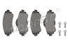 Bremsbelagsatz, Scheibenbremse Vorderachse TOPRAN 624 507