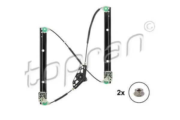 Fensterheber vorne links TOPRAN 117 233