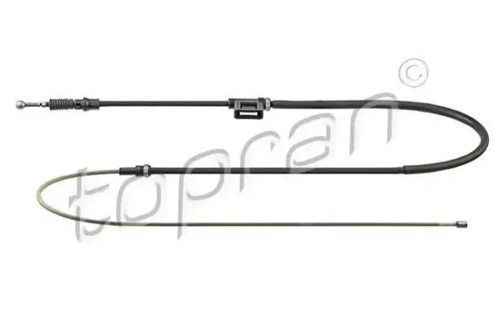 Seilzug, Feststellbremse hinten links hinten rechts TOPRAN 117 692 Bild Seilzug, Feststellbremse hinten links hinten rechts TOPRAN 117 692