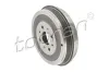 Bremstrommel Hinterachse TOPRAN 207 657