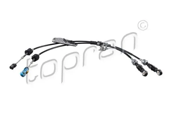 Seilzug, Schaltgetriebe links rechts TOPRAN 601 257 Bild Seilzug, Schaltgetriebe links rechts TOPRAN 601 257