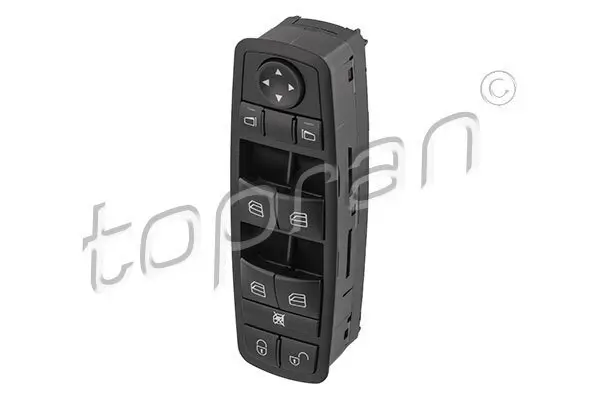 Schalter, Fensterheber fahrerseitig TOPRAN 409 625