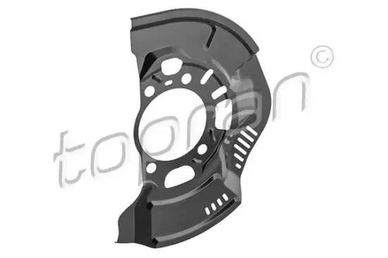 Spritzblech, Bremsscheibe Vorderachse links TOPRAN 601 300 Bild Spritzblech, Bremsscheibe Vorderachse links TOPRAN 601 300