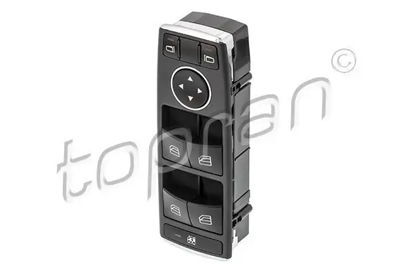 Schalter, Fensterheber fahrerseitig TOPRAN 409 629