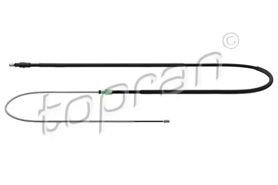 Seilzug, Feststellbremse hinten links hinten rechts TOPRAN 722 075 Bild Seilzug, Feststellbremse hinten links hinten rechts TOPRAN 722 075