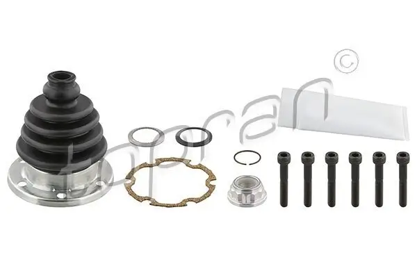 Faltenbalgsatz, Antriebswelle Vorderachse links getriebeseitig TOPRAN 108 212