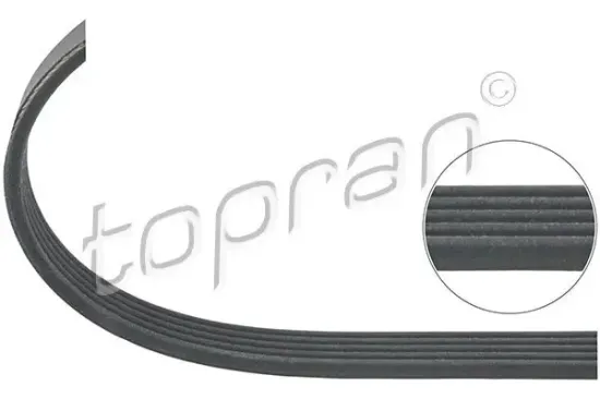 Keilrippenriemen TOPRAN 205 751 Bild Keilrippenriemen TOPRAN 205 751