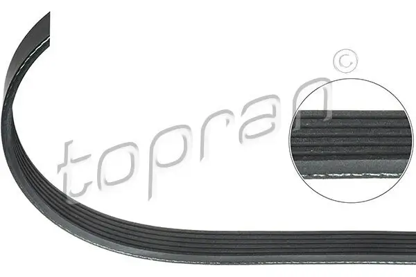 Keilrippenriemen TOPRAN 400 160