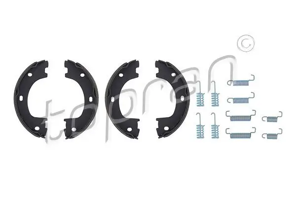 Bremsbackensatz, Feststellbremse Hinterachse TOPRAN 113 013