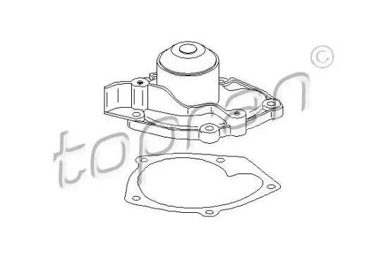 Wasserpumpe, Motorkühlung TOPRAN 700 421 Bild Wasserpumpe, Motorkühlung TOPRAN 700 421