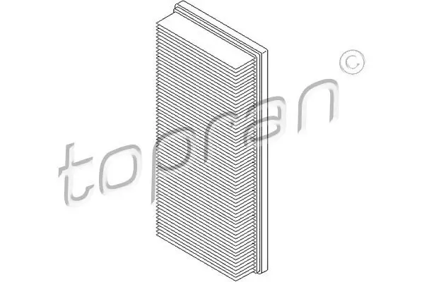 Luftfilter TOPRAN 301 915