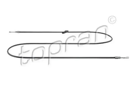 Seilzug, Feststellbremse Mitte TOPRAN 409 198 Bild Seilzug, Feststellbremse Mitte TOPRAN 409 198