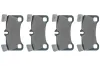 Bremsbelagsatz, Scheibenbremse Hinterachse TOPRAN 113 822