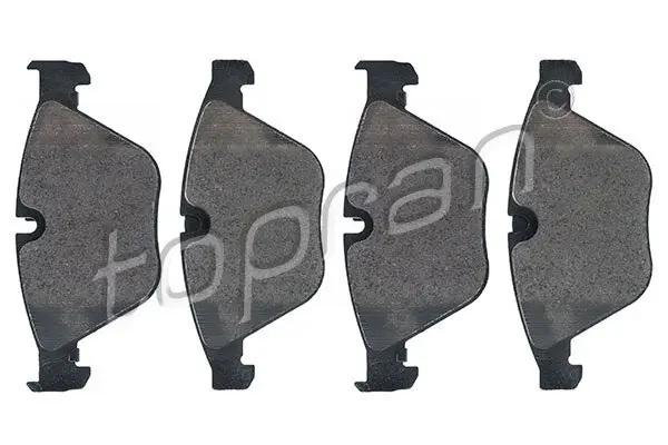 Bremsbelagsatz, Scheibenbremse Vorderachse TOPRAN 501 714