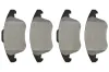 Bremsbelagsatz, Scheibenbremse Vorderachse TOPRAN 722 833