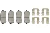 Bremsbelagsatz, Scheibenbremse Hinterachse TOPRAN 820 280