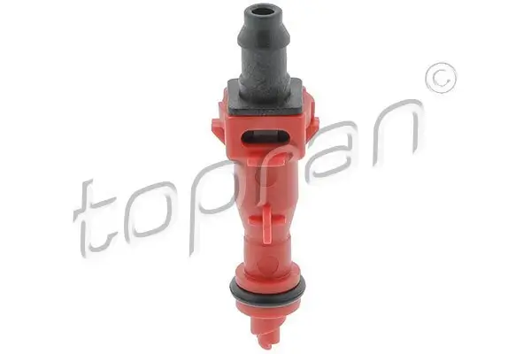 Waschwasserdüse, Scheibenreinigung Fahrzeugheckklappe oben TOPRAN 118 079