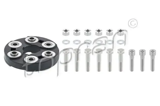 Gelenk, Gelenkwelle TOPRAN 400 243 Bild Gelenk, Gelenkwelle TOPRAN 400 243