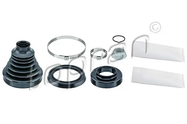 Faltenbalgsatz, Antriebswelle Vorderachse rechts getriebeseitig TOPRAN 114 796