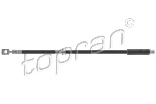 Bremsschlauch Vorderachse links Vorderachse rechts TOPRAN 207 534