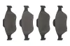 Bremsbelagsatz, Scheibenbremse Vorderachse TOPRAN 624 520