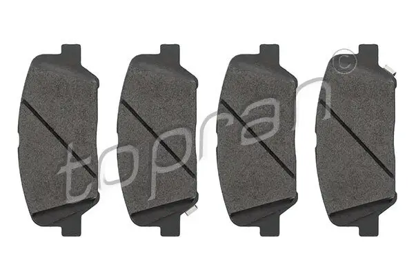 Bremsbelagsatz, Scheibenbremse Vorderachse TOPRAN 821 266