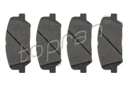 Bremsbelagsatz, Scheibenbremse Vorderachse TOPRAN 821 266