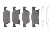 Bremsbelagsatz, Scheibenbremse Vorderachse TOPRAN 624 523