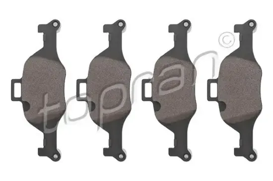 Bremsbelagsatz, Scheibenbremse Vorderachse TOPRAN 624 525 Bild Bremsbelagsatz, Scheibenbremse Vorderachse TOPRAN 624 525