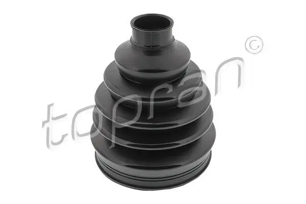 Faltenbalg, Antriebswelle Vorderachse links Vorderachse rechts radseitig TOPRAN 109 256