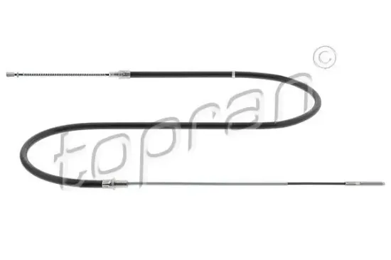 Seilzug, Feststellbremse hinten links hinten rechts TOPRAN 104 023 Bild Seilzug, Feststellbremse hinten links hinten rechts TOPRAN 104 023
