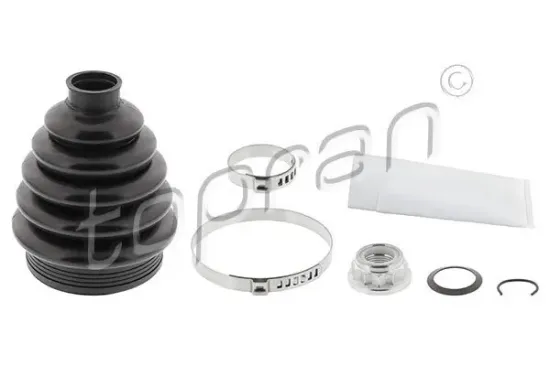 Faltenbalgsatz, Antriebswelle Vorderachse links Vorderachse rechts radseitig TOPRAN 104 018 Bild Faltenbalgsatz, Antriebswelle Vorderachse links Vorderachse rechts radseitig TOPRAN 104 018