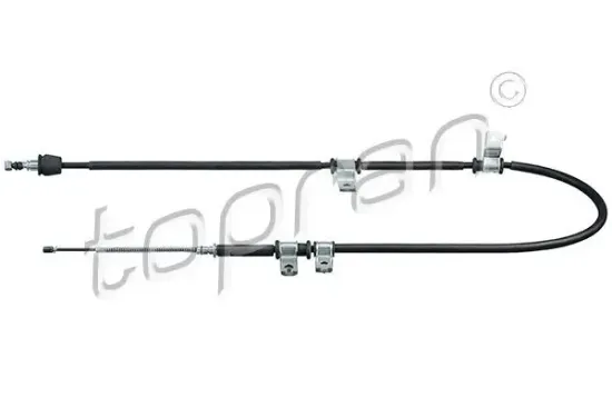 Seilzug, Feststellbremse hinten rechts TOPRAN 820 755 Bild Seilzug, Feststellbremse hinten rechts TOPRAN 820 755