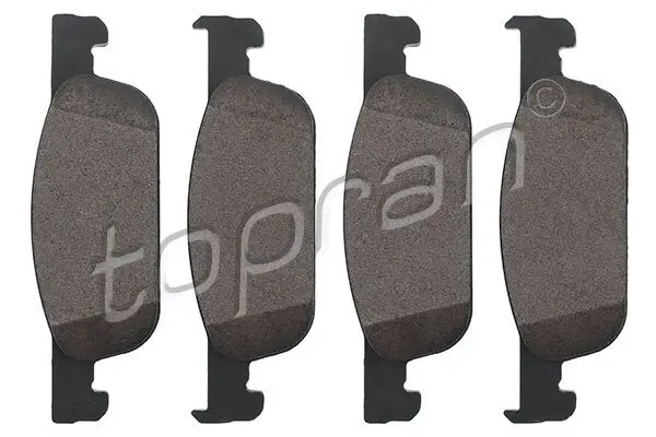 Bremsbelagsatz, Scheibenbremse Vorderachse TOPRAN 701 919