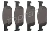 Bremsbelagsatz, Scheibenbremse Vorderachse TOPRAN 701 919
