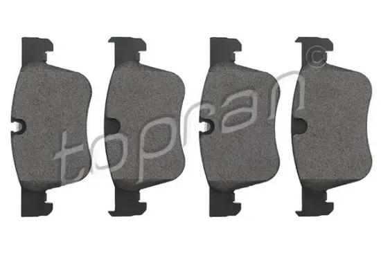 Bremsbelagsatz, Scheibenbremse Vorderachse TOPRAN 209 189 Bild Bremsbelagsatz, Scheibenbremse Vorderachse TOPRAN 209 189