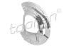 Spritzblech, Bremsscheibe Vorderachse rechts TOPRAN 503 811
