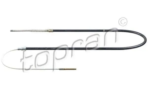 Seilzug, Feststellbremse hinten links hinten rechts TOPRAN 108 603