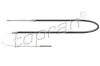Seilzug, Feststellbremse hinten links hinten rechts TOPRAN 108 603