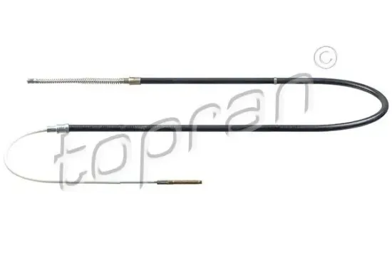 Seilzug, Feststellbremse hinten links hinten rechts TOPRAN 108 603 Bild Seilzug, Feststellbremse hinten links hinten rechts TOPRAN 108 603