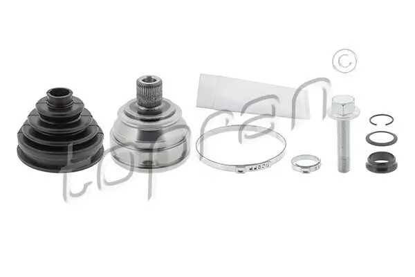 Gelenksatz, Antriebswelle Vorderachse links Vorderachse rechts radseitig TOPRAN 108 111