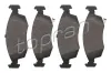 Bremsbelagsatz, Scheibenbremse Vorderachse TOPRAN 601 570